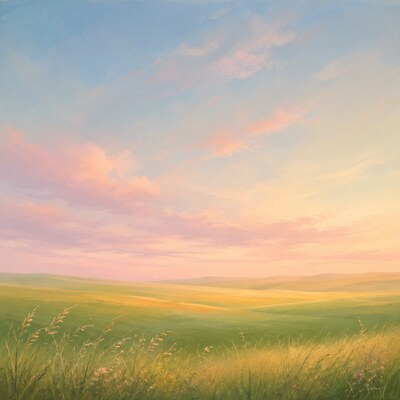 Resting Meadow meditation music